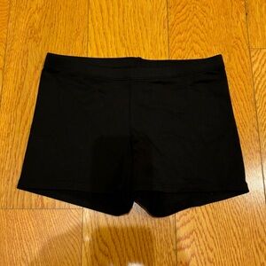 Motion Wear Black Dance Shorts